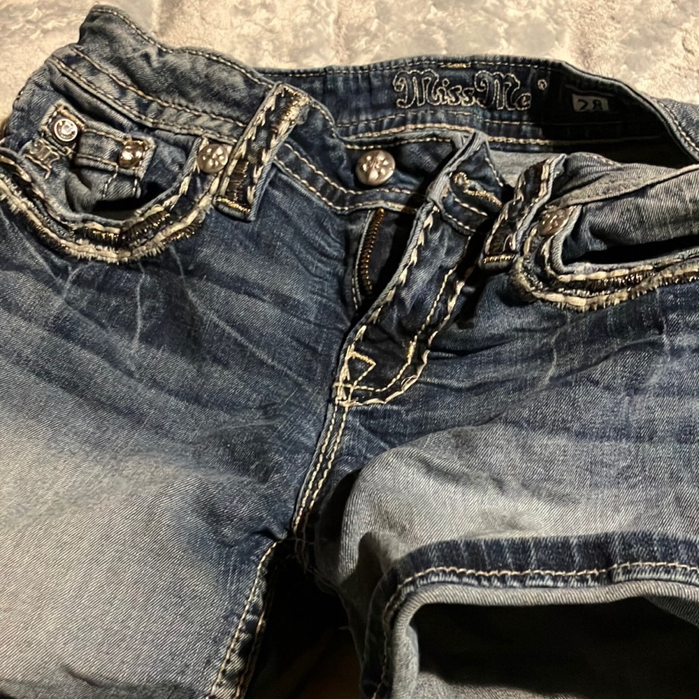 Super soft jean shorts